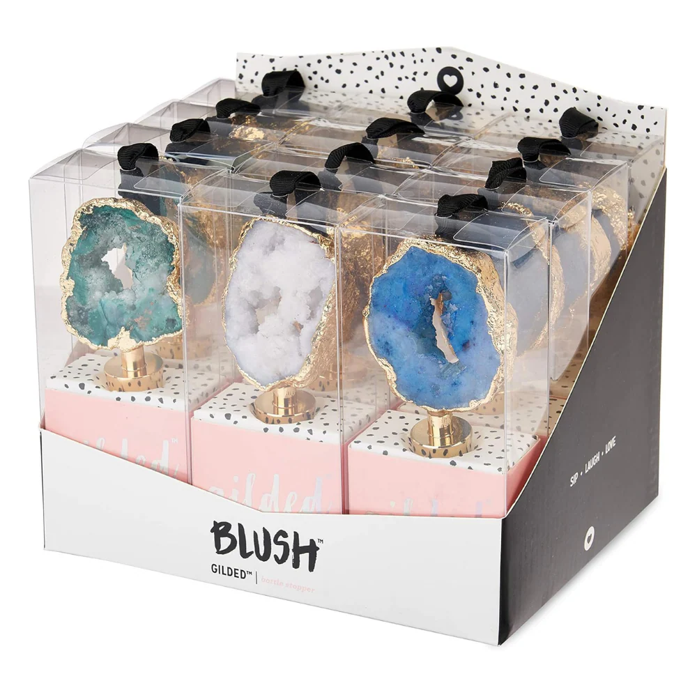Assorted Geode Bottle Stoppers - Image 6
