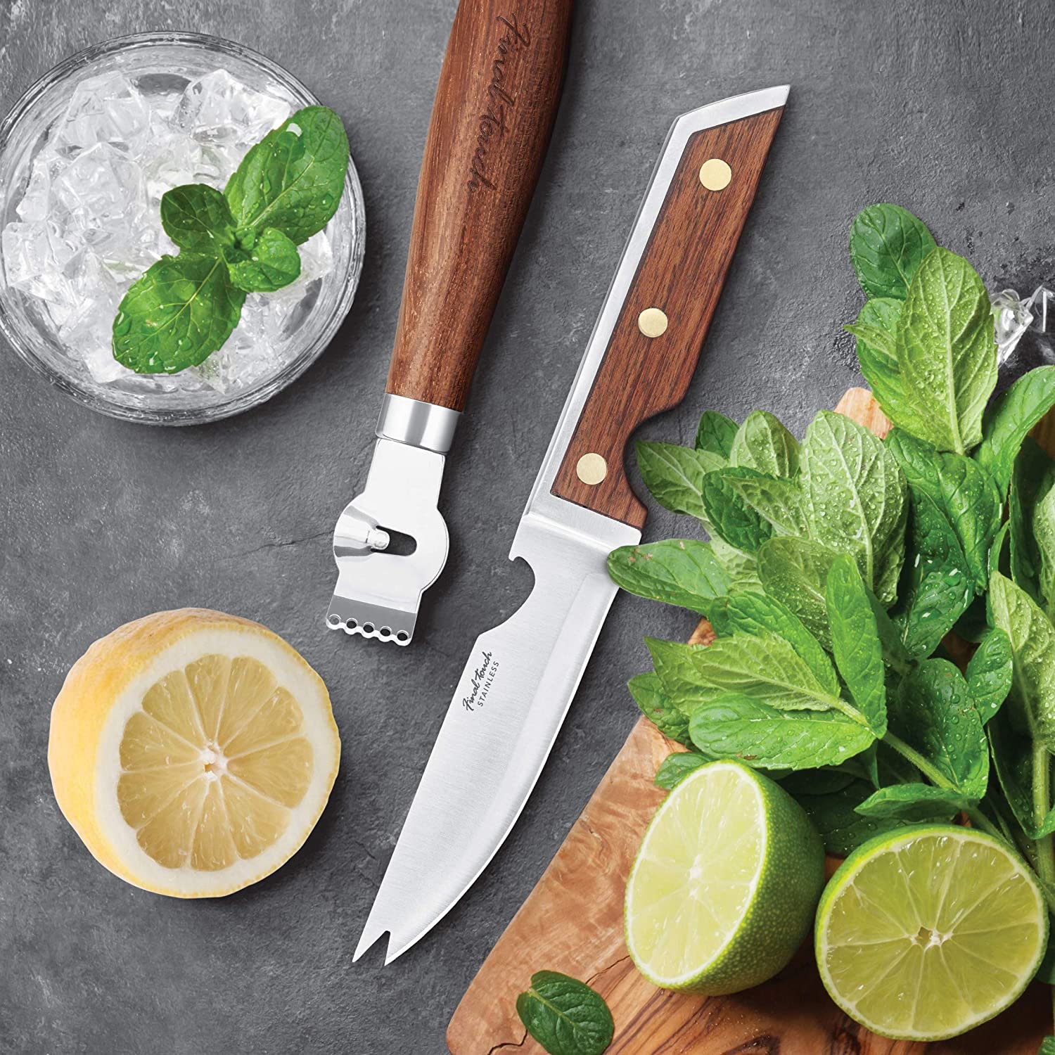 Bartender's Bar Knife & Zester Set - Image 3